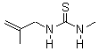 1-甲代烯丙基-3-甲基-2-硫脲結(jié)構(gòu)式_21018-38-2結(jié)構(gòu)式