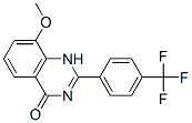 (9ci)-8-甲氧基-2-[4-(三氟甲基)苯基]-4(1H)-喹唑啉酮結(jié)構(gòu)式_211172-83-7結(jié)構(gòu)式