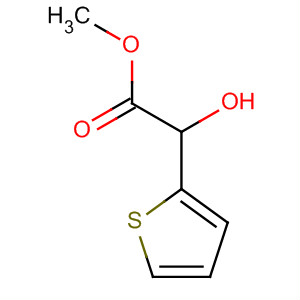 2-羥基-2-(噻吩-2-基)乙酸甲酯結(jié)構(gòu)式_21165-19-5結(jié)構(gòu)式