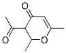 (9ci)-3-乙?；?2,3-二氫-2,6-二甲基-4H-吡喃-4-酮結(jié)構(gòu)式_212569-64-7結(jié)構(gòu)式