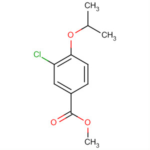 3-氯-4-異丙氧基苯甲酸甲酯結(jié)構(gòu)式_213598-06-2結(jié)構(gòu)式