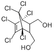 1,4,5,6,7,7-六氯雙環(huán)(2,2,1)庚-5-烯-2,3-二-乙醇結(jié)構(gòu)式_2157-19-9結(jié)構(gòu)式