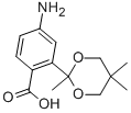 4-氨基-2-[2,5,5-三甲基-[1,3]二噁烷-2-基]-苯甲酸結(jié)構(gòu)式_217197-05-2結(jié)構(gòu)式