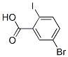 5-Bromo-2-iodobenzoic acid Structure,21740-00-1Structure