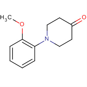 1-(2-甲氧基苯基)-4-哌啶酮結(jié)構(gòu)式_218610-31-2結(jié)構(gòu)式