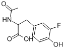2-乙?；被?3-(3-氟-4-羥基-苯基)-丙酸結(jié)構(gòu)式_219858-64-7結(jié)構(gòu)式