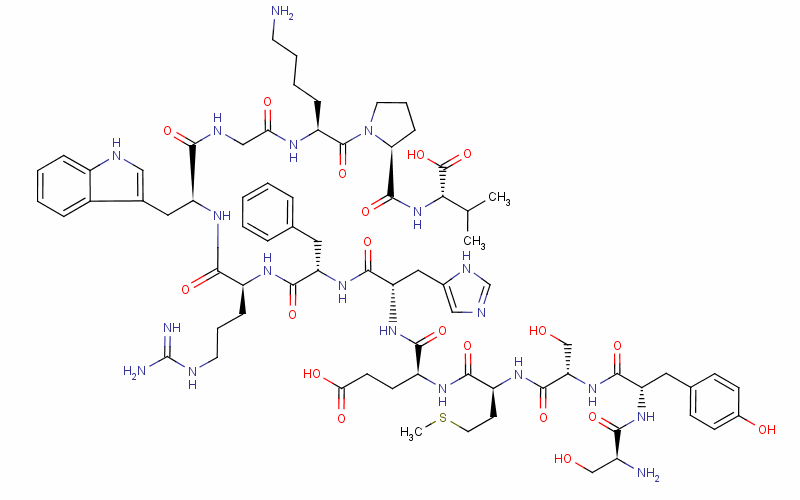 Alpha1-13-corticotropinStructure,22006-64-0Structure Alpha1-13-corticotropin Structure,22006-64-0Structure