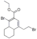 1-溴-4-(2-溴乙基)-4a,5,6,7,8,8a-六氫萘-2-羧酸乙酯結(jié)構(gòu)式_220151-21-3結(jié)構(gòu)式