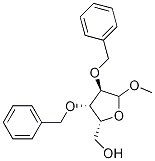 ((2R,3s,4r)-3,4-雙(芐氧基)-5-甲氧基四氫呋喃-2-基)甲醇結(jié)構(gòu)式_220509-10-4結(jié)構(gòu)式