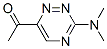 (9ci)-1-[3-(二甲基氨基)-1,2,4-噻嗪-6-基]-乙酮結(jié)構(gòu)式_223719-87-7結(jié)構(gòu)式