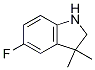 5-氟-3,3-二甲基吲哚啉結(jié)構(gòu)式_225642-33-1結(jié)構(gòu)式