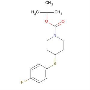 4-(4-氟-苯基磺?；?-哌啶-1-羧酸叔丁酯結(jié)構(gòu)式_226398-48-7結(jié)構(gòu)式