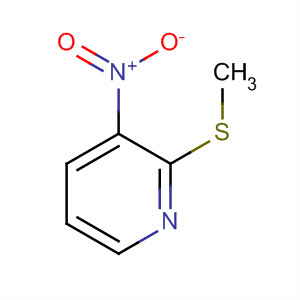 2-(甲基硫代)-3-硝基吡啶結(jié)構(gòu)式_22746-79-8結(jié)構(gòu)式