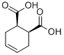 Cis-4-cyclohexene-1,2-dicarboxylic acid Structure,2305-26-2Structure
