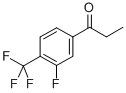 3-氟-4-(三氟甲基)苯丙酮結構式_237761-78-3結構式