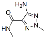 5-氨基-n,2-二甲基-2H-1,2,3-噻唑-4-羧酰胺結(jié)構(gòu)式_24660-62-6結(jié)構(gòu)式