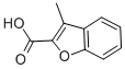 3-Methylbenzofuran-2-carboxylic acid Structure,24673-56-1Structure