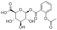 (5xi)-1-O-(2-乙酰氧基苯甲?；?-beta-D-來蘇-吡喃己糖酸結(jié)構(gòu)式_24719-72-0結(jié)構(gòu)式