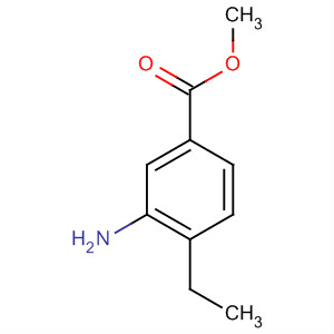 3-氨基-4-乙基苯甲酸甲酯結(jié)構(gòu)式_24812-93-9結(jié)構(gòu)式