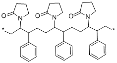 Poly(1-vinylpyrrolidone-co-styrene) Structure,25086-29-7Structure