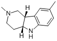 (4Ar,9bs)-2,3,4,4a,5,9b-六氫-2,8-二甲基-1H-吡啶并[4,3-b]吲哚結(jié)構(gòu)式_251646-41-0結(jié)構(gòu)式