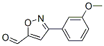 3-(3-甲氧基苯基)-5-異噁唑甲醛結(jié)構(gòu)式_251912-68-2結(jié)構(gòu)式