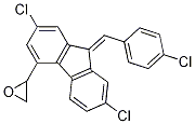(E,Z)-9-(4-氯苯基)亞甲基-5-環(huán)氧乙烷-2,7-二氯芴結(jié)構(gòu)式_252990-29-7結(jié)構(gòu)式