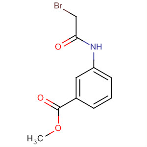 3-(2-溴乙酰氨基)苯甲酸甲酯結(jié)構(gòu)式_257622-59-6結(jié)構(gòu)式