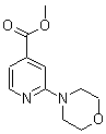 2-(4-嗎啉)-吡啶-4-羧酸甲酯結(jié)構(gòu)式_262296-00-4結(jié)構(gòu)式