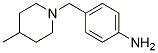 4-(4-甲基-哌啶-1-甲基)-苯胺結(jié)構(gòu)式_262368-64-9結(jié)構(gòu)式