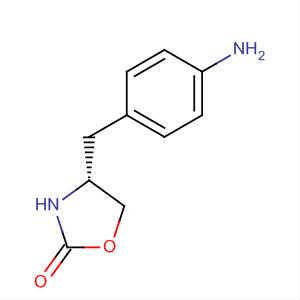 (R)-4-(4-氨基芐基)噁唑啉-2-酮結(jié)構(gòu)式_262857-90-9結(jié)構(gòu)式