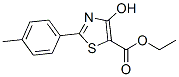 4-羥基-2-(4-甲基苯基)-1,3-噻唑-5-羧酸乙酯結(jié)構(gòu)式_263016-18-8結(jié)構(gòu)式