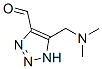 (9ci)-5-[(二甲基氨基)甲基]-1H-1,2,3-噻唑-4-羧醛結(jié)構(gòu)式_263904-69-4結(jié)構(gòu)式