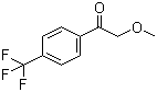 2-甲氧基-1-(4-三氟甲基)苯乙酮結(jié)構(gòu)式_26771-69-7結(jié)構(gòu)式