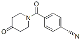 4-(4-氧代哌啶-1-羰基)-苯甲腈結(jié)構(gòu)式_268730-72-9結(jié)構(gòu)式