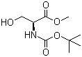Boc-L-serine methyl ester Structure,2766-43-0Structure