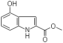 4-羥基吲哚-2-羧酸甲酯結(jié)構(gòu)式_27748-08-9結(jié)構(gòu)式