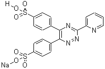 Ferrozine disodium saltStructure,28048-33-1Structure Ferrozine disodium salt Structure,28048-33-1Structure