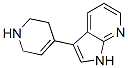 3-(1,2,3,6-四氫-4-吡啶基)-1H-吡咯并[2,3-b]吡啶結(jié)構(gòu)式_281658-42-2結(jié)構(gòu)式