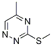 5-甲基-3-(甲基硫代)-1,2,4-三嗪結(jié)構(gòu)式_28735-24-2結(jié)構(gòu)式