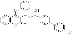 BromadioloneStructure,28772-56-7Structure Bromadiolone Structure,28772-56-7Structure