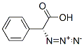 (R)-疊氮基苯乙酸結構式_29125-25-5結構式