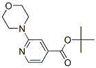 2-(4-嗎啉基)-吡啶-4-羧酸叔丁酯結(jié)構(gòu)式_295349-63-2結(jié)構(gòu)式