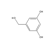 3,5-Dihydroxybenzyl alcohol Structure,29654-55-5Structure