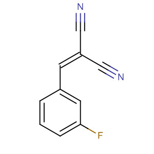 ((3-氟苯基)亞甲基)甲烷-1,1-二甲腈結(jié)構(gòu)式_2972-71-6結(jié)構(gòu)式