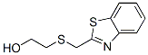 (7ci,8ci)-2-[(2-苯并噻唑甲基)硫代]-乙醇結(jié)構(gòu)式_2988-23-0結(jié)構(gòu)式