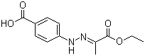(Z)-4-(2-(1-乙氧基-1-氧代丙烷-2-亞基)肼基)苯甲酸結(jié)構(gòu)式_301222-77-5結(jié)構(gòu)式