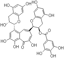 Theaflavine-3-gallate Structure,30462-34-1Structure