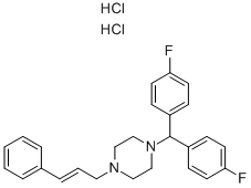 Flunarizine dihydrochlorideStructure,30484-77-6Structure Flunarizine dihydrochloride Structure,30484-77-6Structure