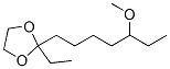 2-乙基-2-(5-甲氧基庚基)-1,3-二氧戊環(huán)結(jié)構(gòu)式_30571-80-3結(jié)構(gòu)式